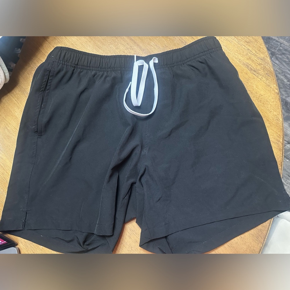 Bearbottom Swim Board Shorts - Large -5.5 Black - Used Volley - Worn Once